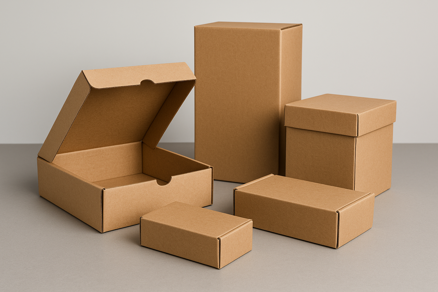 Descubre los Diferentes Tipos de Cajas de Cartón